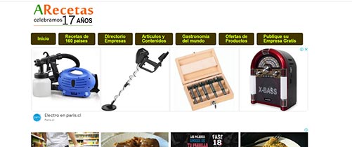 Recetas del mundo 