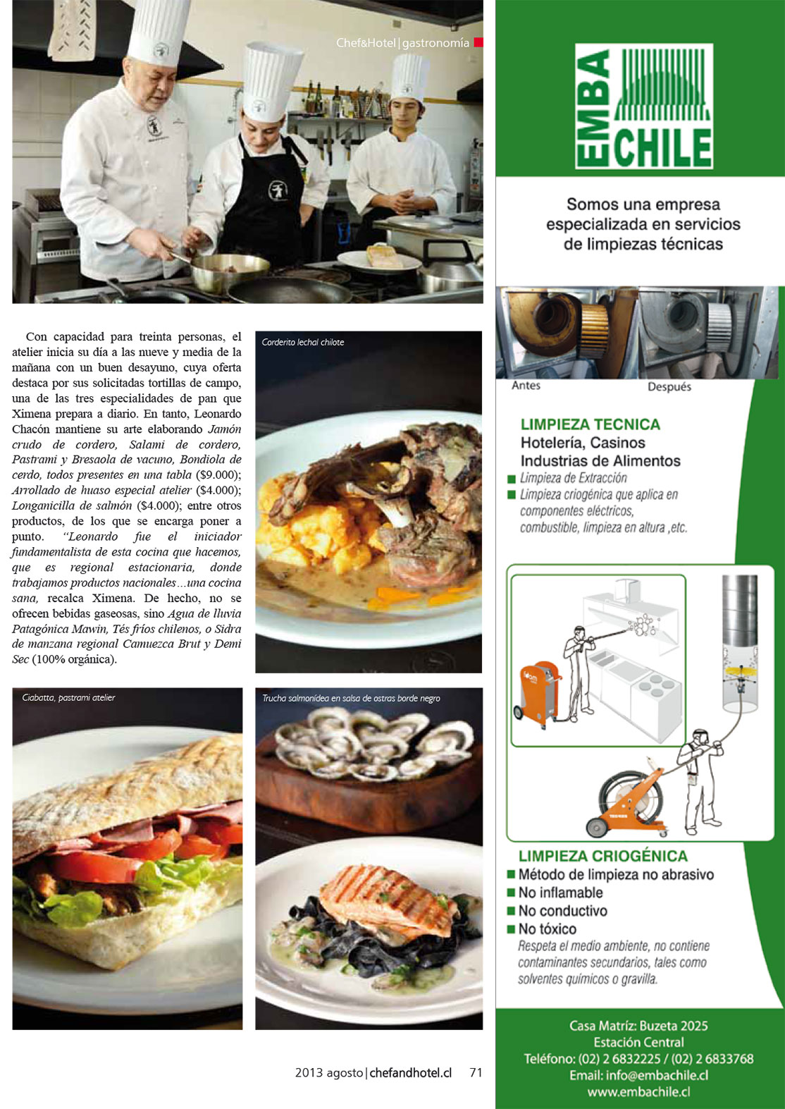 Chef & Hotel
